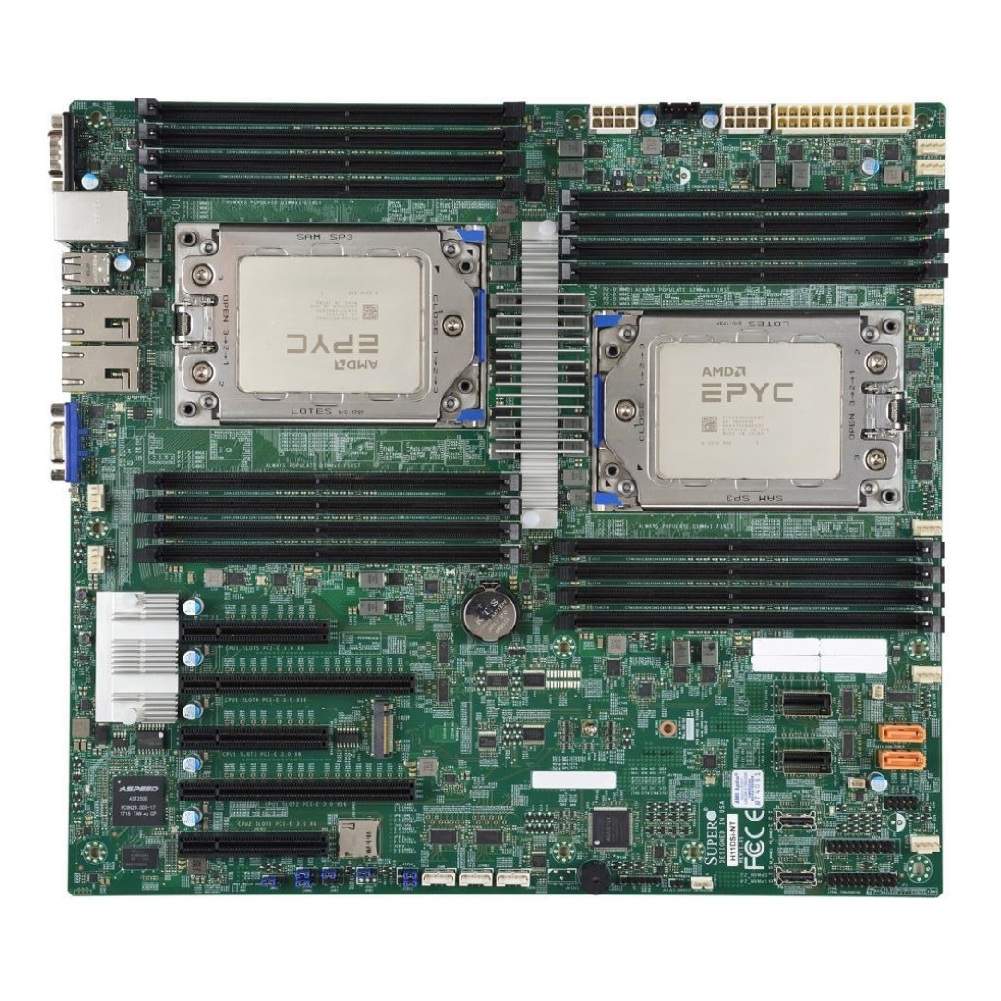 Dual Socket Sp3 Epyc Motherboard - Caixa combinada Supermic H11DSi-NT placa-mãe soquete