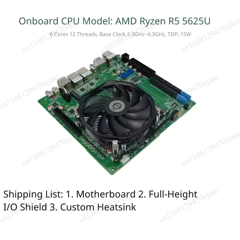 Mini Itx Dual 2.5G Nas Motherboard - Placa-Mãe SZBOX NAS - AMD Ryzen