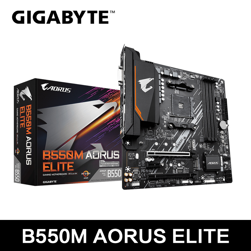X870E Atx Motherboard - Placa-mãe GIGABYTE Nova B550M AORUS ELITE