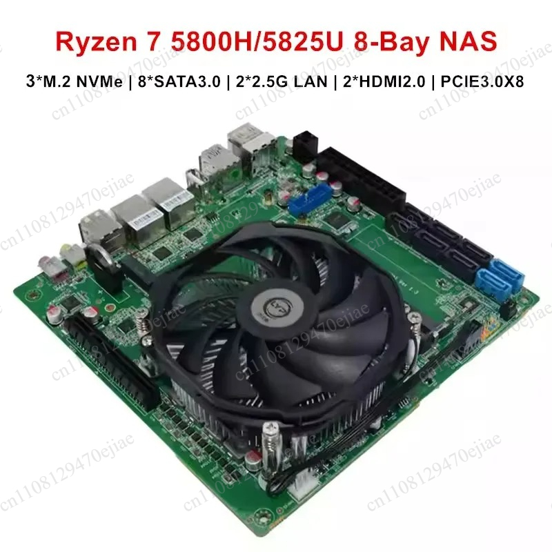 Placa-Mãe Mini ITX Topton AMD  - Mini Itx Dual 2.5G Nas Motherboard avaliação e preço