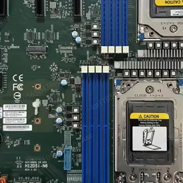 Placa-mãe de servidor H12DSI‑N - Dual Socket Sp3 Epyc Motherboard avaliação e preço