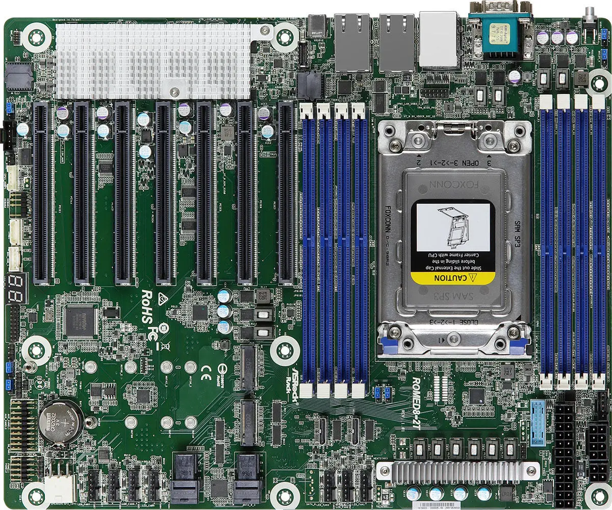 Placa-Mãe de Servidor Original - Dual Socket Sp3 Epyc Motherboard avaliação e preço