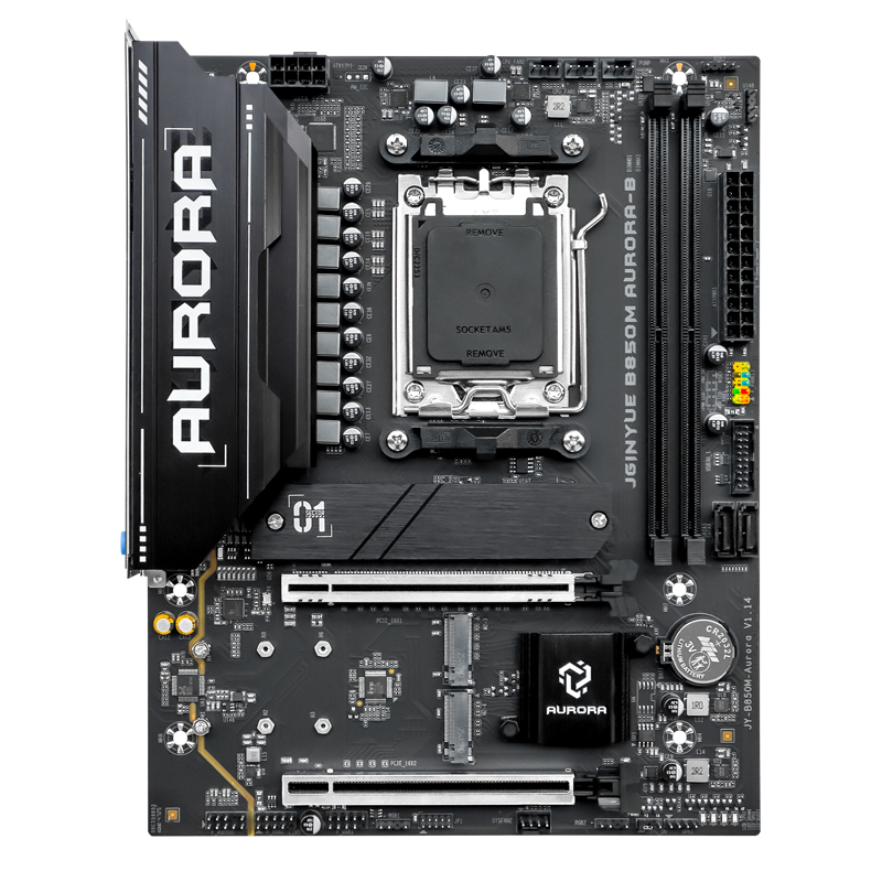 JGINYUE B850M AURORA-B Nova pl - Am5 Micro Atx Pcie 5.0 Motherboard avaliação e preço