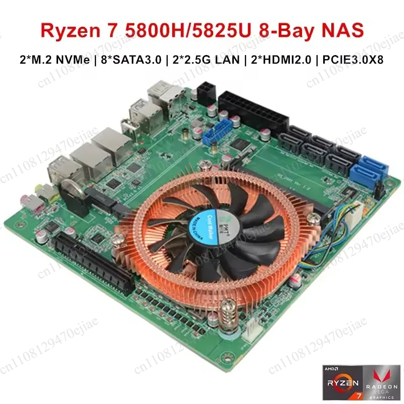 Placa-Mãe Mini ITX Topton AMD  - Mini Itx Dual 2.5G Nas Motherboard avaliação e preço