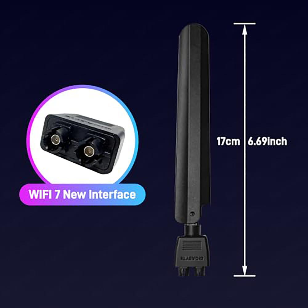 Antena WIFI 7 EZ-Plug para Pla - Z890 Wi-Fi 7 Motherboard avaliação e preço