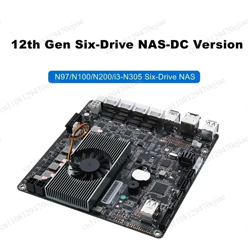 Placa-mãe N100 Mini ITX NAS DD - Mini Itx Dual 2.5G Nas Motherboard avaliação e preço