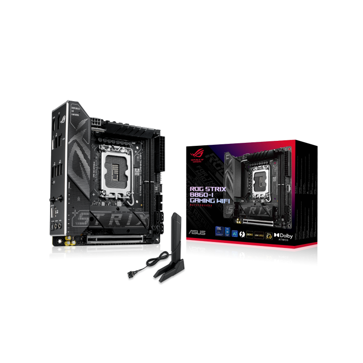 2025 rog strix B860-I jogos wi - Lga1851 Gaming Motherboard avaliação e preço