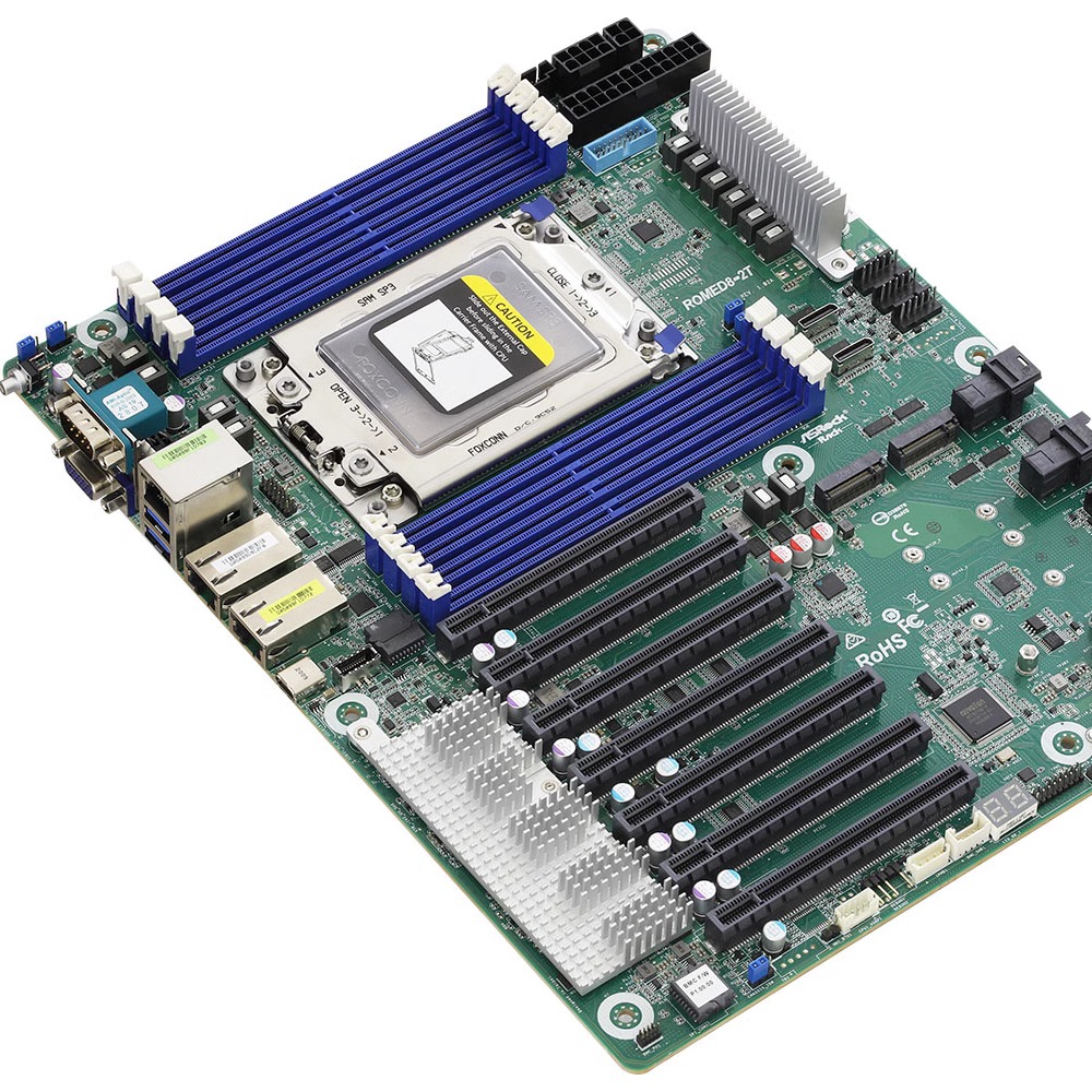 Placa-Mãe Servidor ASRock Rack - Dual Socket Sp3 Epyc Motherboard avaliação e preço